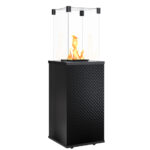 KRATKI ΣΟΜΠΑ ΘΕΡΜΑΣΤΡΑ ΥΓΡΑΕΡΙΟΥ PATIO/M/G30/37MBAR/CZ/P 7KW ΜΕ ΕΠΕΝΔΥΣΗ ΑΠΟ ΚΑΠΙΤΟΝΕ ΜΑΥΡΑ ΓΥΑΛΙΝΑ PANELS